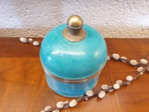 Boite à bijoux tadelakt turquoise – Image 3