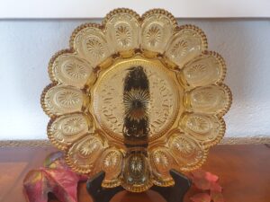 Plat à œufs en verre moulé – Image 3