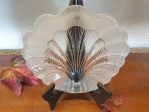Coupe coquillage en verre dépoli – Image 4
