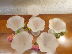 Coupes à glace en verre givré – Image 4