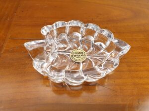 Cendrier feuille en cristal d'Arques – Image 4