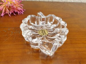 Cendrier feuille en cristal d'Arques – Image 3