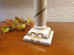 Bougeoir de Noël en porcelaine – Image 4