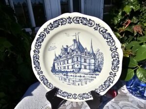 Assiette Gien Azay le Rideau