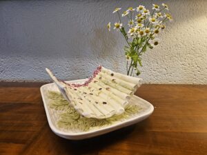 Plat à Asperges Ancien